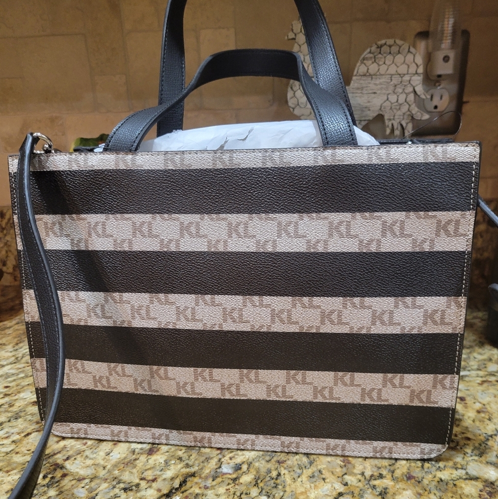 Karl Lagerfeld Paris Tote NWT - Picture 5 of 6